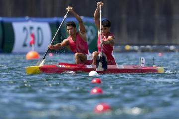 东京奥运会皮划艇男子1000米双人划